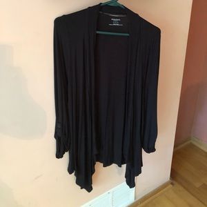 Black cardigan